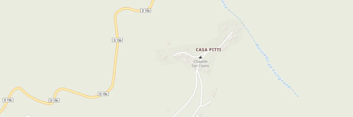 Plan du 5098 Casapitti à Valle-di-Rostino
