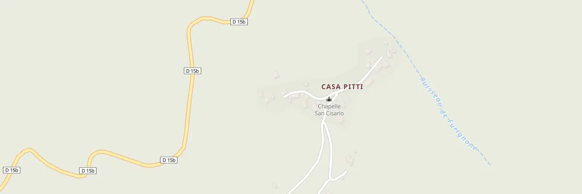 Plan du 5097 Casapitti à Valle-di-Rostino