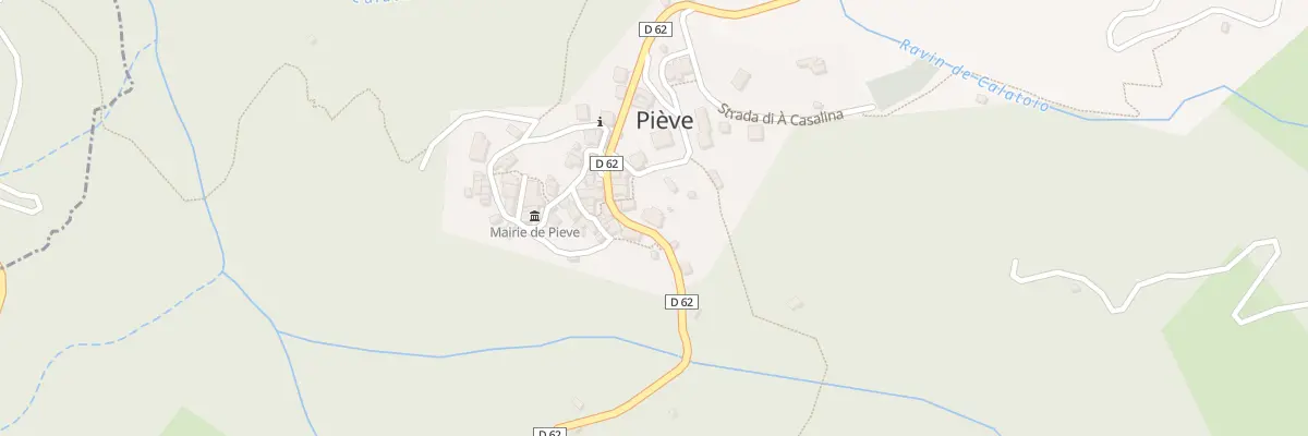 Plan du 5064 Pieve à Piève