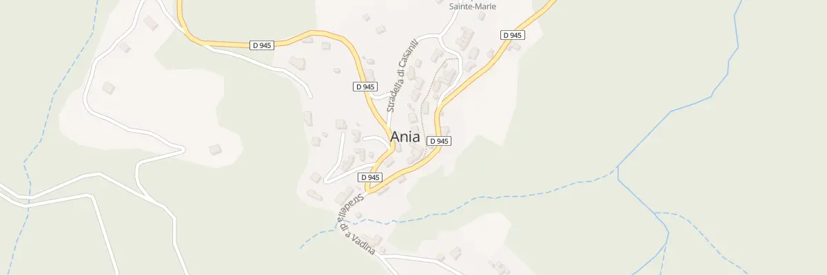 Plan du 5138 Casamile à Serra-di-Fiumorbo