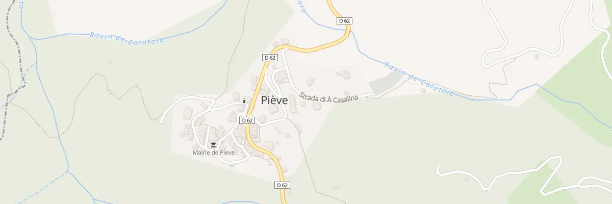 Plan du 820 Village à Piève