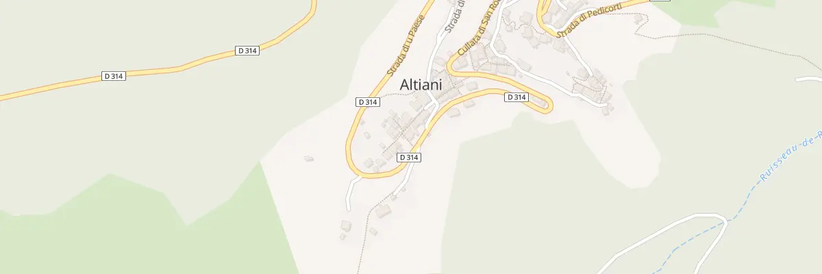 Plan du 5014 Altiani à Altiani