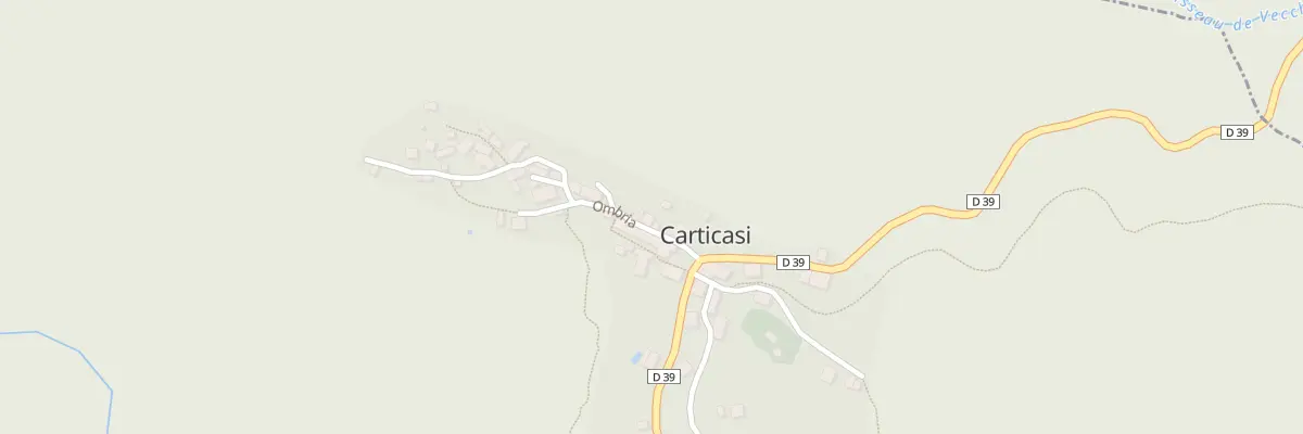 Plan du 5039 Carticasi à Carticasi