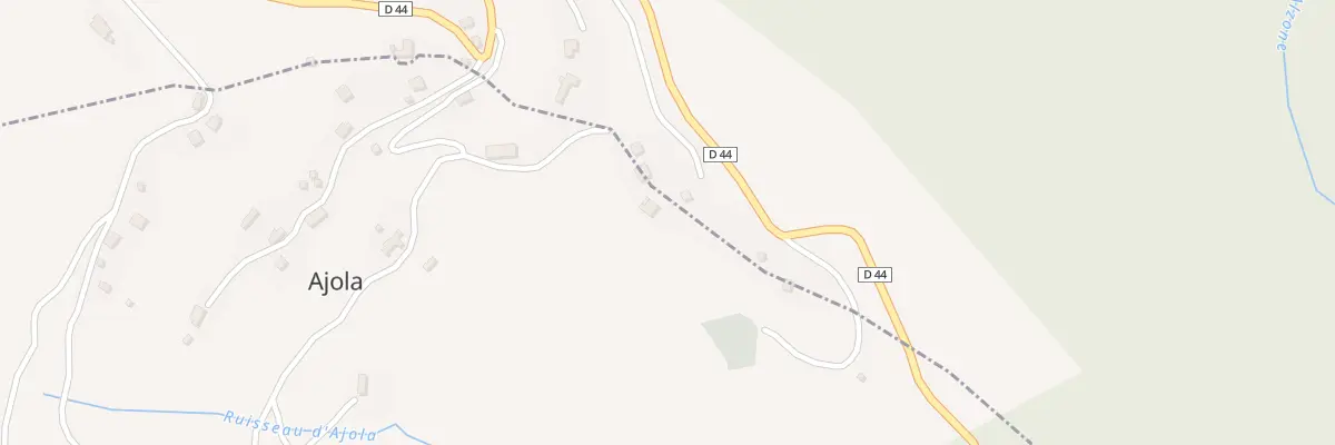 Plan du 5236 Ajola à Isolaccio-di-Fiumorbo