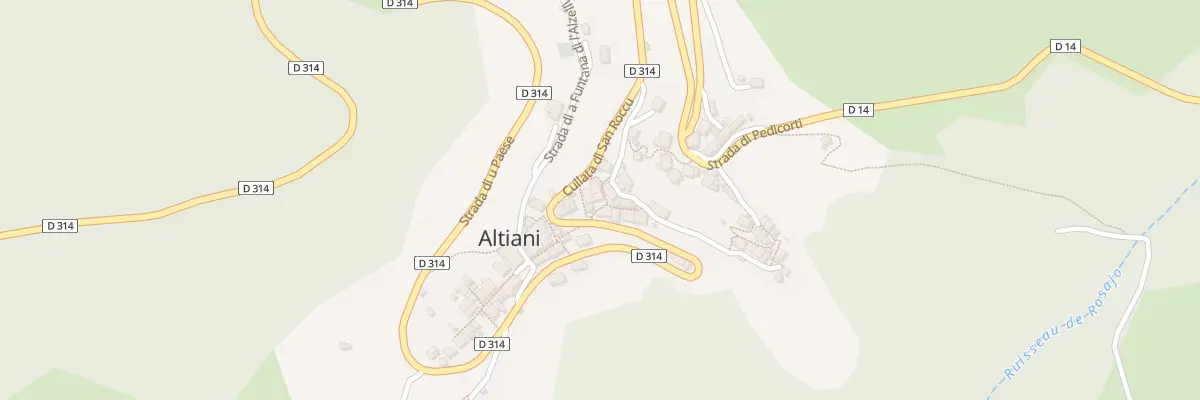 Plan du 5043 Casamozza à Altiani