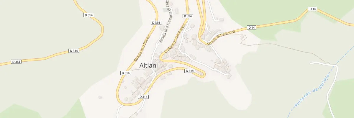 Plan du 5040 Altiani à Altiani