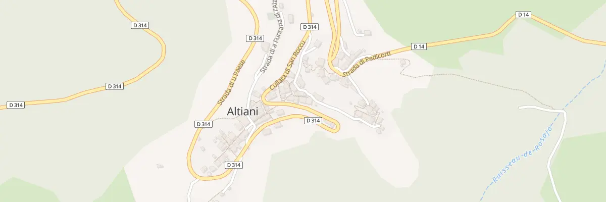 Plan du 4 Rue de la Voute à Altiani