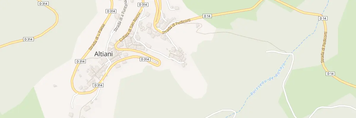 Plan du 3 Rue Strada U Chjassu Suttanu à Altiani