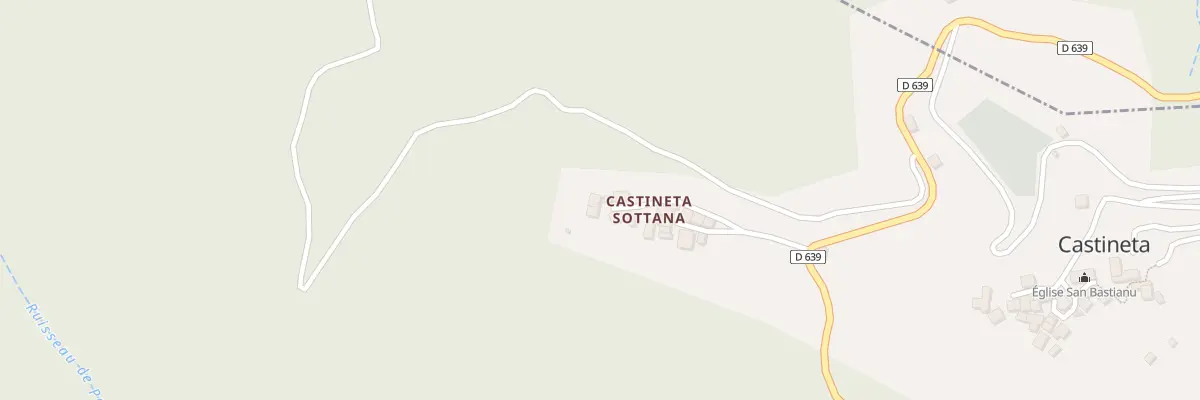 Plan du 5043 Castineta Sottana à Castineta