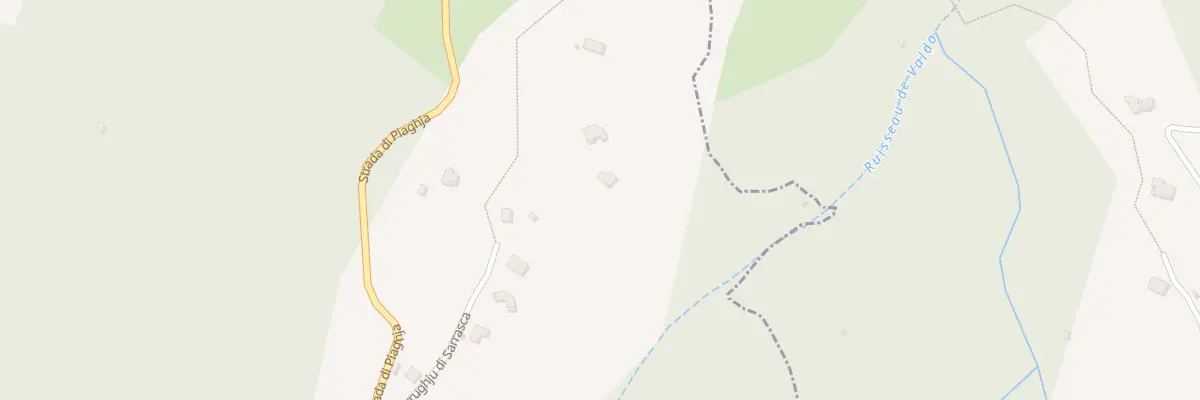 Plan du 220 Qua Carrughju Di Sarrasca à Piève