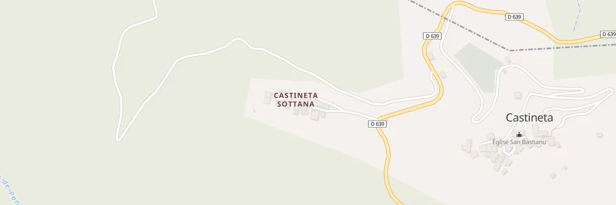 Plan de Castineta Sottana à Castineta