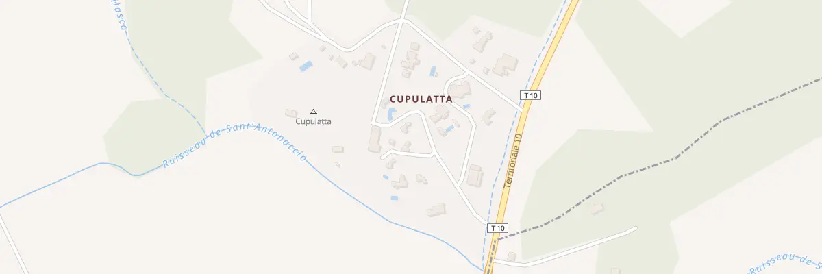 Plan du 5001 Coppolata à San-Gavino-di-Carbini