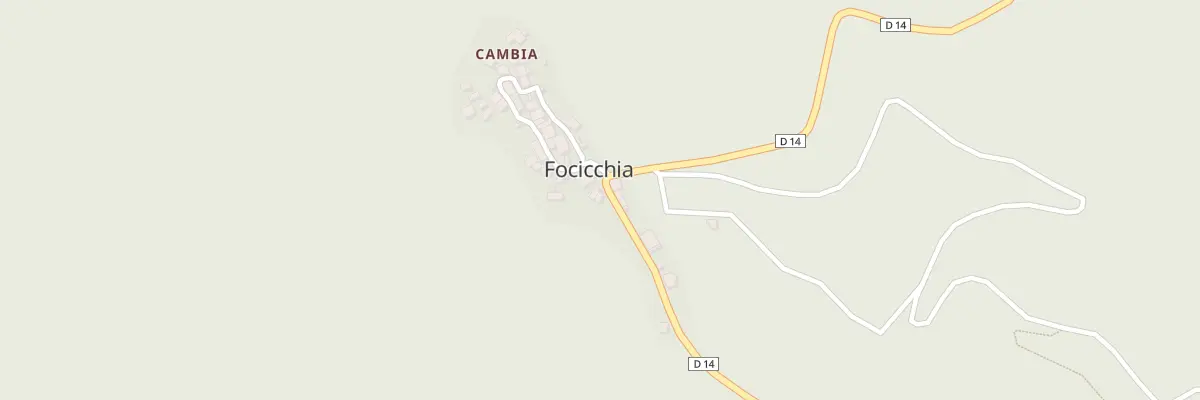 Plan du 5039 Focicchia à Focicchia