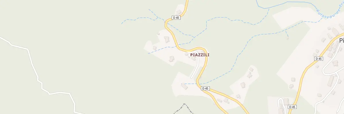 Plan du 5067 Piazzile à Isolaccio-di-Fiumorbo