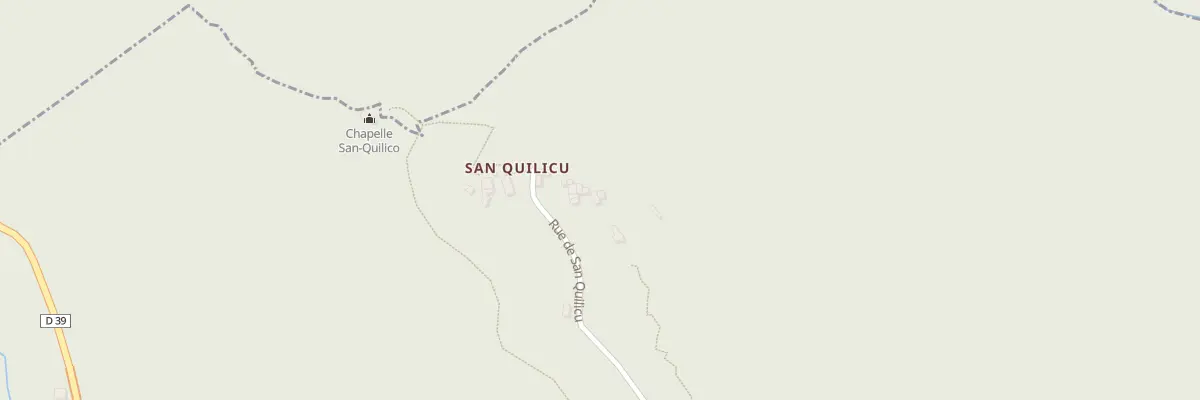 Plan du 5030 San Quilico à Cambia
