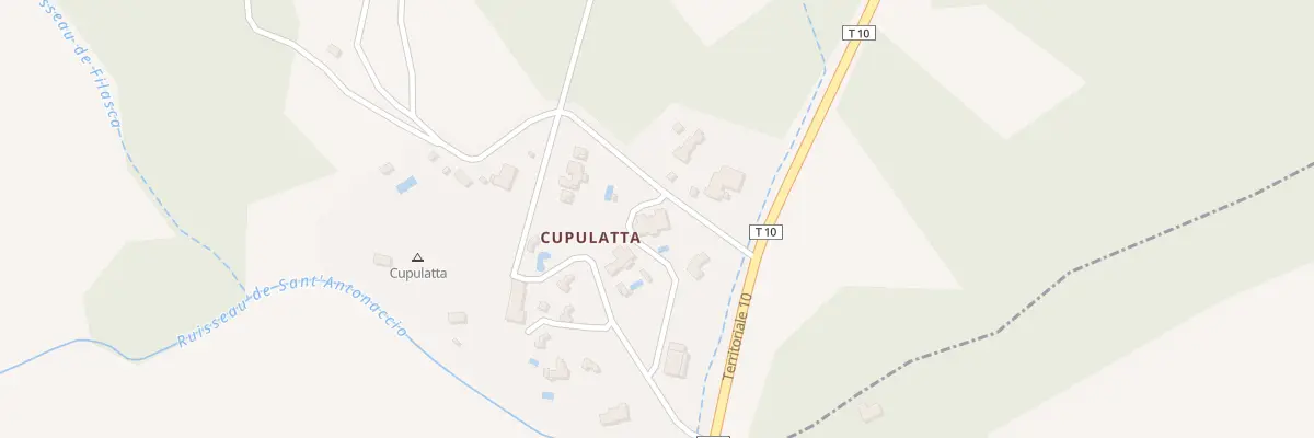 Plan du 5111 Coppolata à San-Gavino-di-Carbini