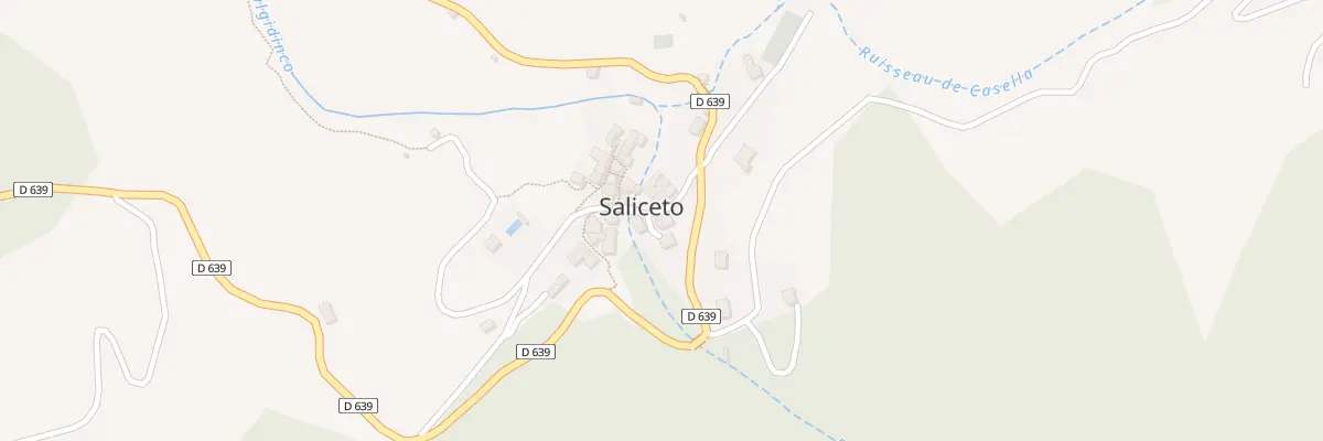 Plan du 5062 Saliceto à Saliceto