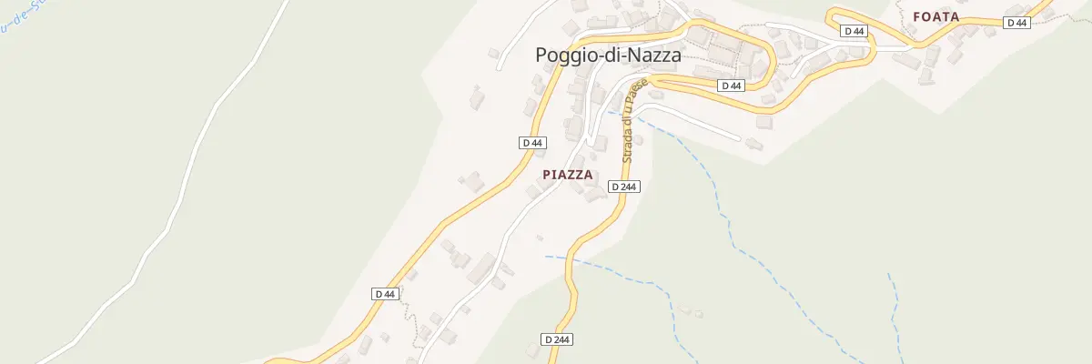 Plan du 5071 Poggio à Poggio-di-Nazza