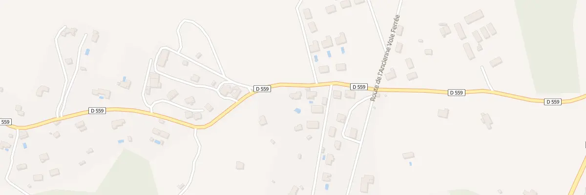 Plan du 5534 Ribba à San-Gavino-di-Carbini