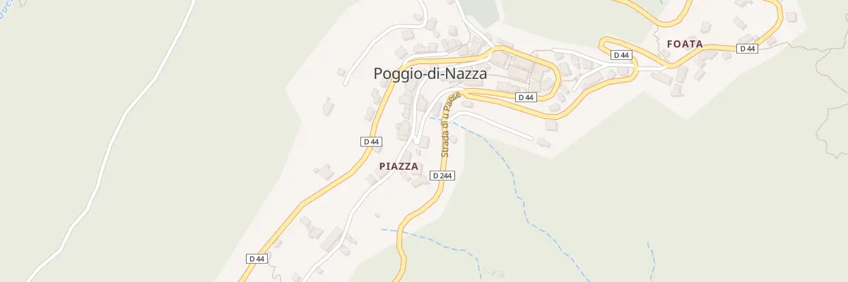 Plan du 5065 Piazza à Poggio-di-Nazza