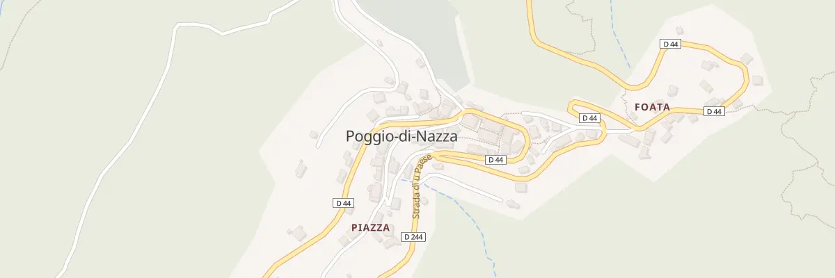 Plan du 5024 Poggio à Poggio-di-Nazza