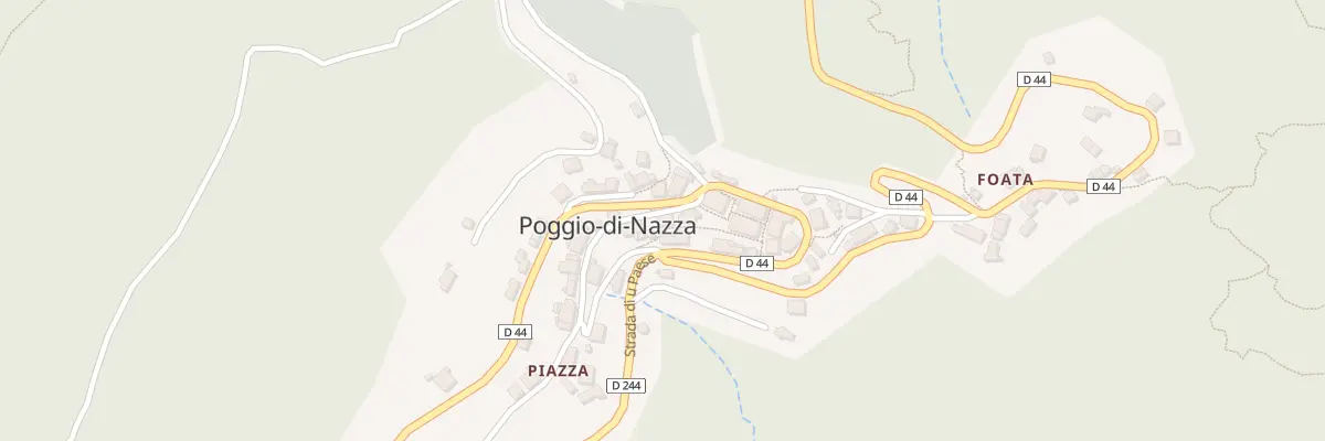 Plan du 5130 Chiesa à Poggio-di-Nazza