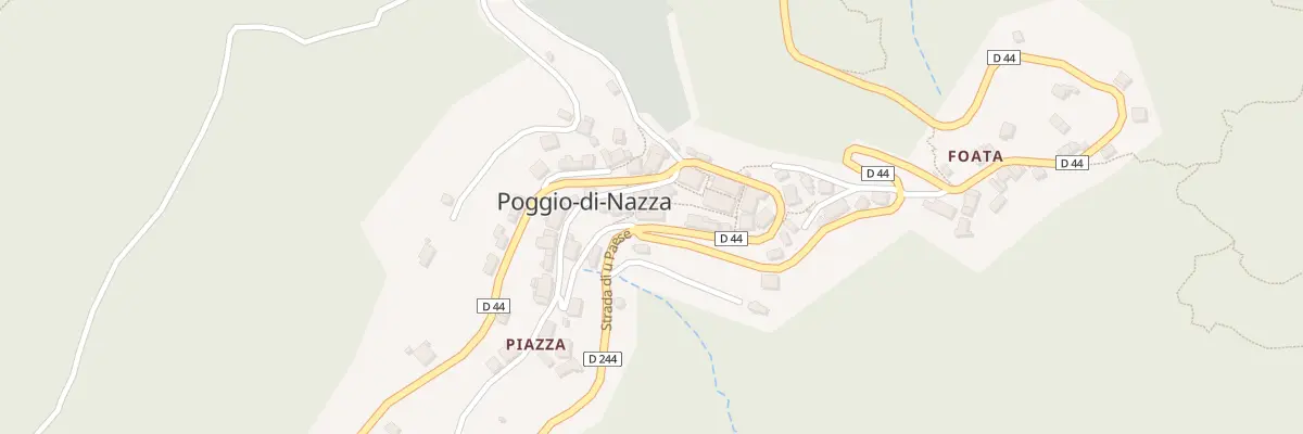 Plan du 5022 Chiesa à Poggio-di-Nazza