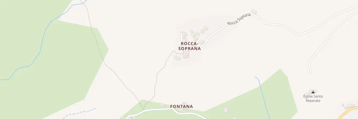 Plan du 5087 Rocca Soprana à Morosaglia