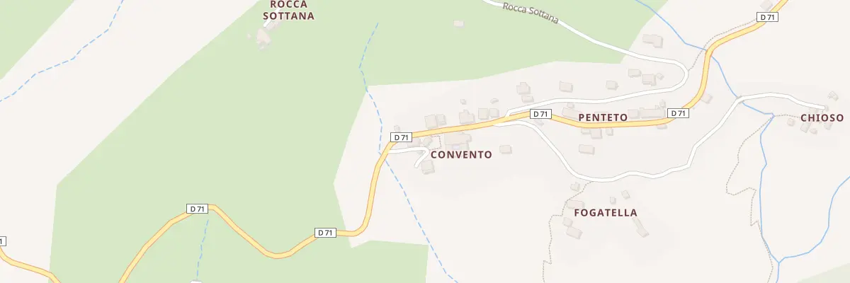 Plan du 5112 Convento à Morosaglia