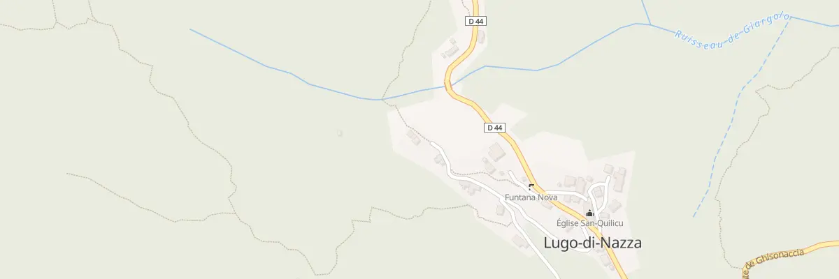 Plan du 91 Albarina à Lugo-di-Nazza