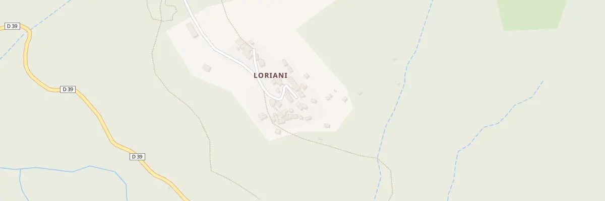 Plan du 5051 Loriani à Favalello