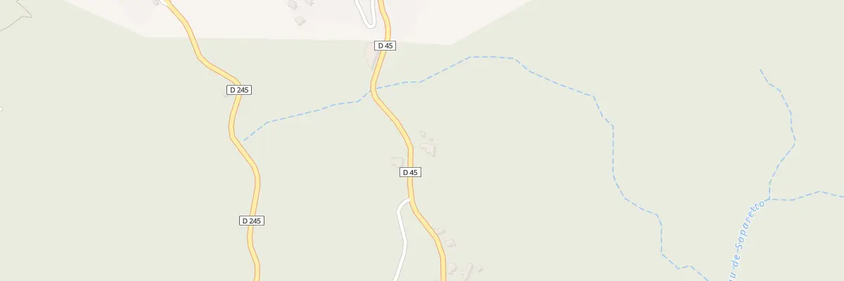 Plan du 5205 Traggina à Isolaccio-di-Fiumorbo