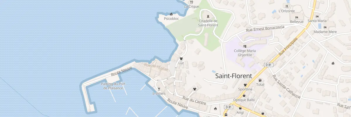 Plan du 11 Pl Doria à Saint-Florent