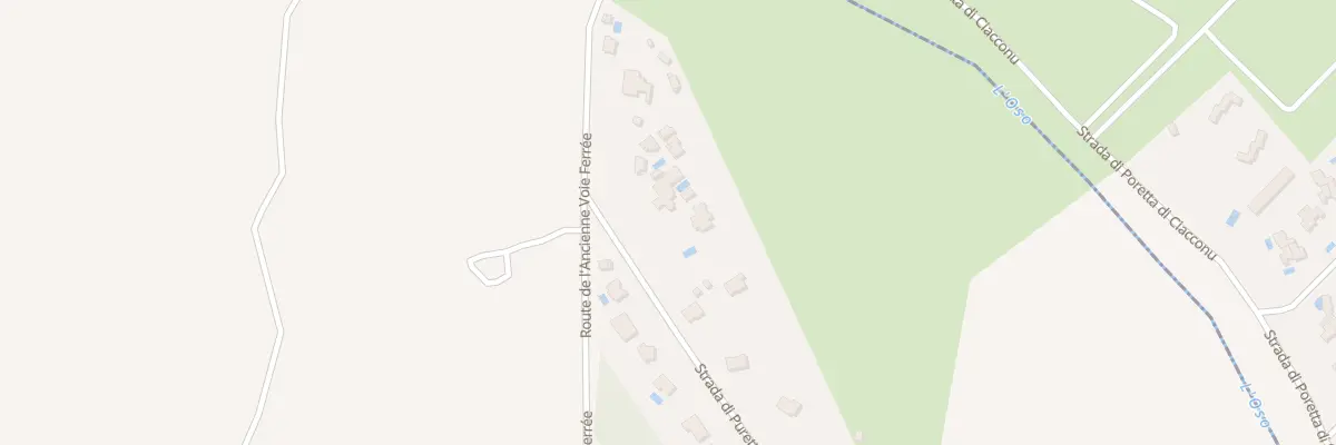 Plan du 9001B Puretta à San-Gavino-di-Carbini