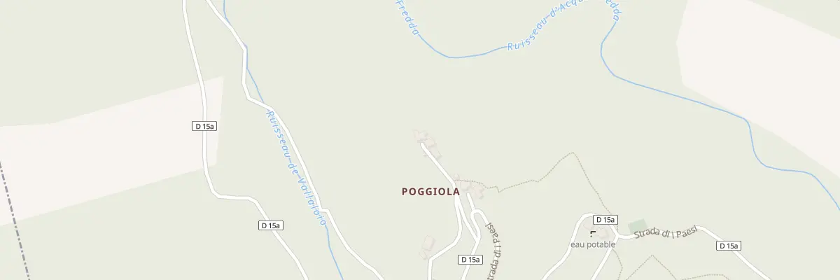 Plan du 5142 Poggiolo à Castello-di-Rostino
