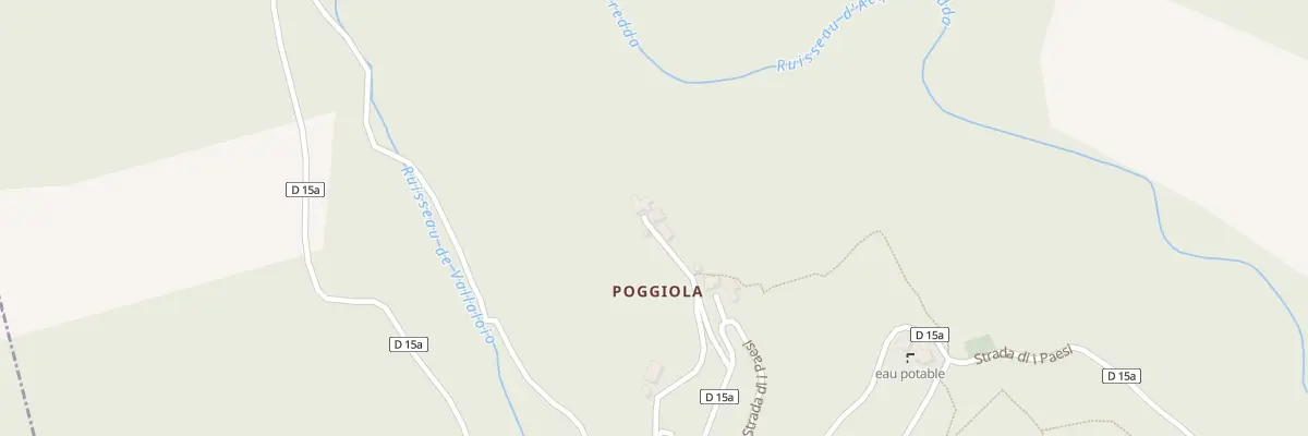 Plan du 5143 Poggiolo à Castello-di-Rostino