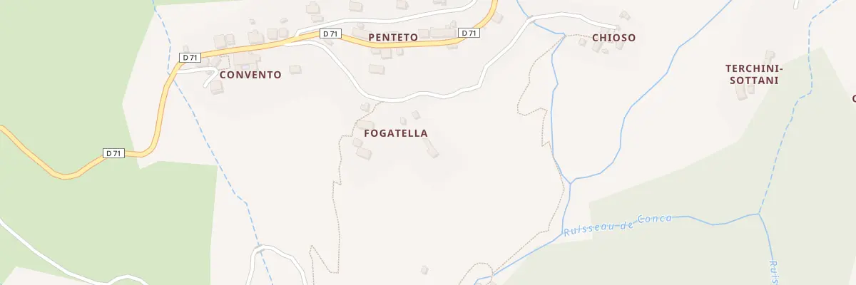 Plan du 5129 Corbaja à Morosaglia