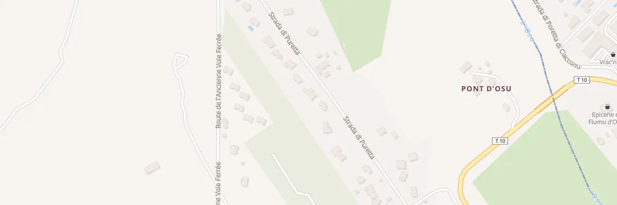 Plan du 5434 Puretta à San-Gavino-di-Carbini