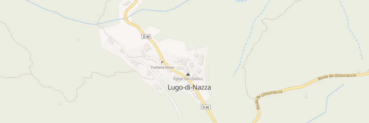 Plan du 5013 Lugo à Lugo-di-Nazza
