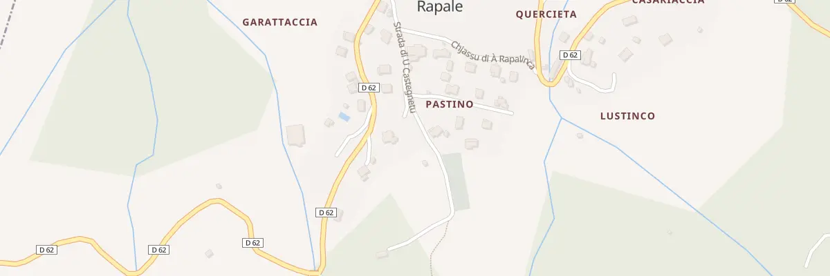 Plan du 726 Pastino à Rapale