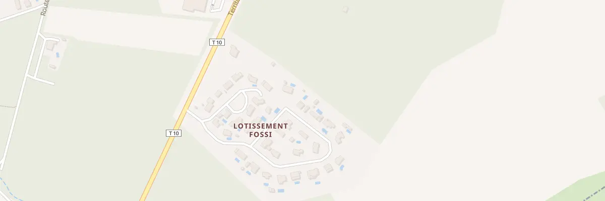Plan du 5320 Lot Fossi à San-Gavino-di-Carbini
