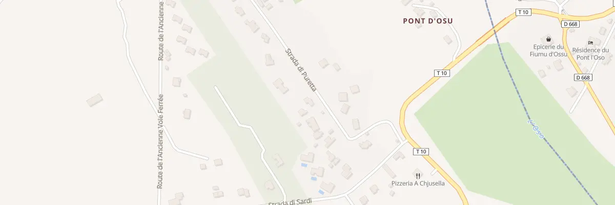 Plan du 5243 Puretta à San-Gavino-di-Carbini