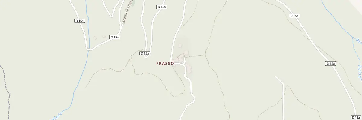 Plan du 5154 Frasso à Castello-di-Rostino
