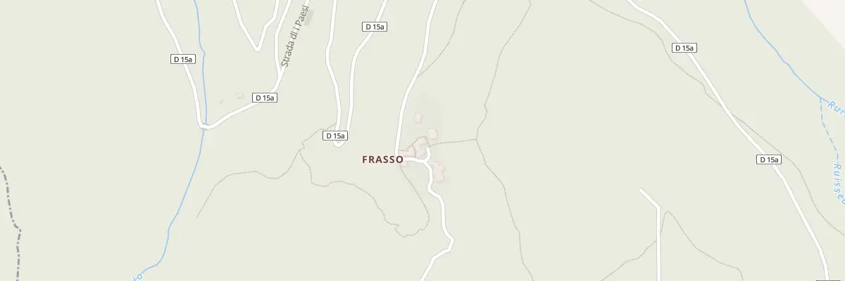 Plan du 5152 Frasso à Castello-di-Rostino