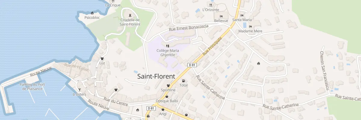 Plan du 25 Rue Principale à Saint-Florent