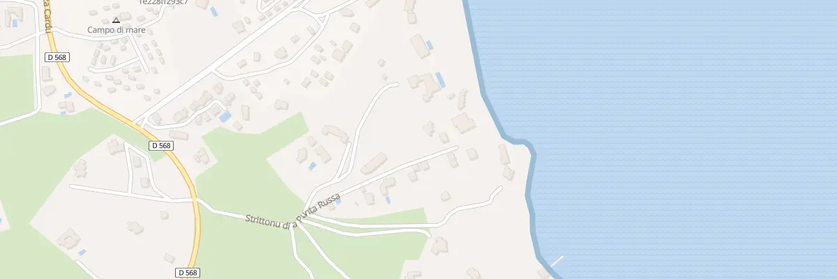 Plan du 9020 Vc Ldt Pezza Cardo à Porto-Vecchio