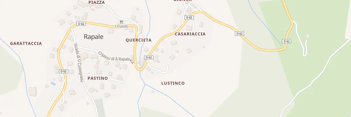 Plan du 5032 Casariaccia à Rapale