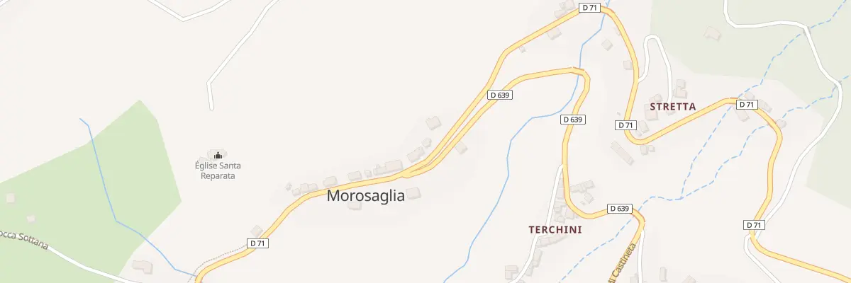 Plan du 5013 Femajola à Morosaglia