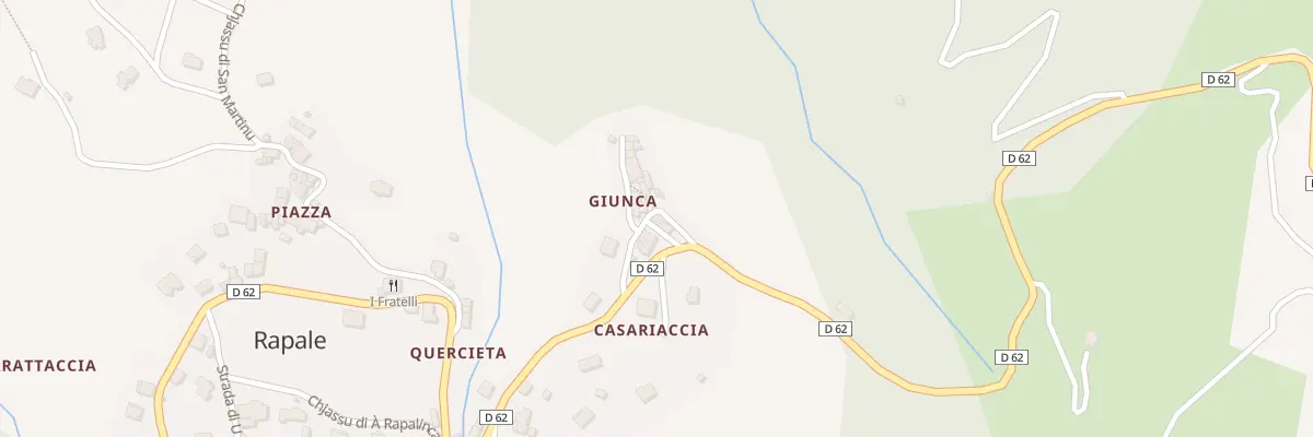 Plan du 5013A Giunca à Rapale
