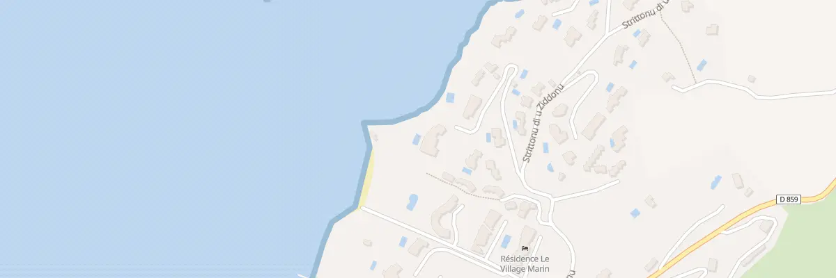 Plan du 9496 Qrt Pascialella à Porto-Vecchio